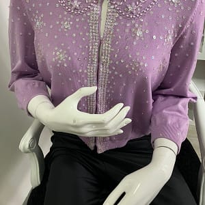 SWEATER LILA INC TALLA L