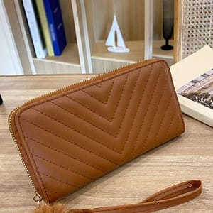 BILLETERA CLASSIC FASHION MARRON CLARO