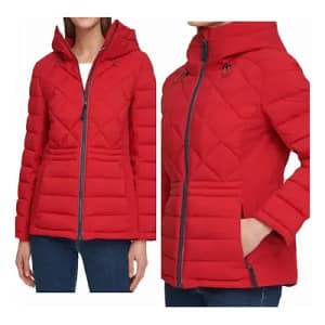 CHOMPA L TOMMY HILFIGER ROJA