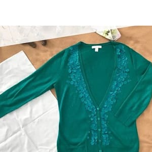 SWEATER VERDE ESMERALDA NY&C TALLA S