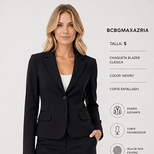 CHAQUETA NEGRA TALLA S