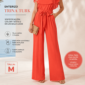 ENTERIZO TRINA TALLA M ORANGE
