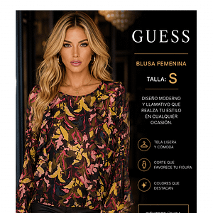 BLUSA GUESS TALLA S