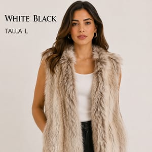 CHAQUETA ELEGANTE MARCA WHITE BLACK TALLA L
