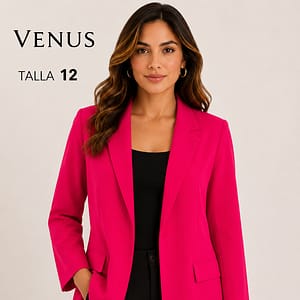 CHAQUETA MARCA VENUS TALLA 12 ELEGANTE