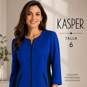 CHAQUETA MARCA KASPER TALLA 6