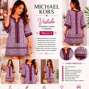 VESTIDO COMODO CASUAL MICHAEL KORS TALLA S