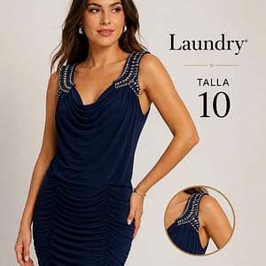 VESTIDO ELEGANTE LAUNDRY TALLA 10