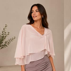 BOLERO ROSADO ELEGANTE