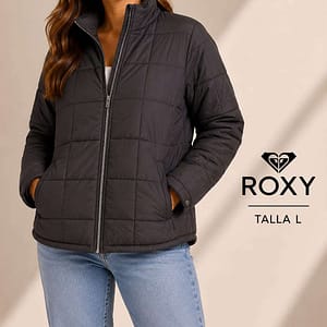 CHOMPA NEGRA ROXY TALLA L