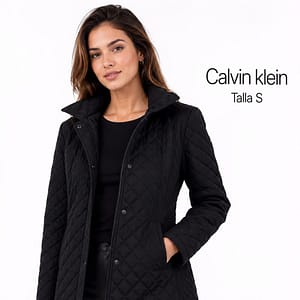 CHOMPA CALVIN KLEIN TALLA S COLOR NEGRO