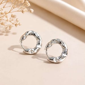 ARETES PLATEADOS DE ACERO INOXIDABLE