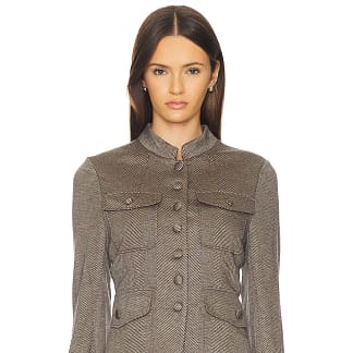 CHAQUETA KASPER PLOMA TALLA 4