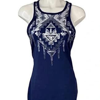 VESTIDO EXPRESS TALLA S AZUL