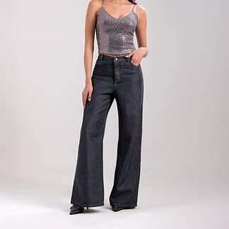 PANTALON JEANS PALAZO TALLA 12
