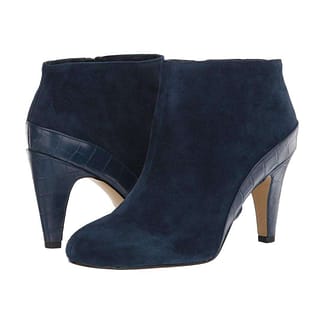 BOTINES BELLA VITA TALLA 5.5 TACO 7.5 COLOR AZUL ITALIANO