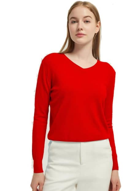 BLUSA ROJA ANN TAYLOR TALLA S