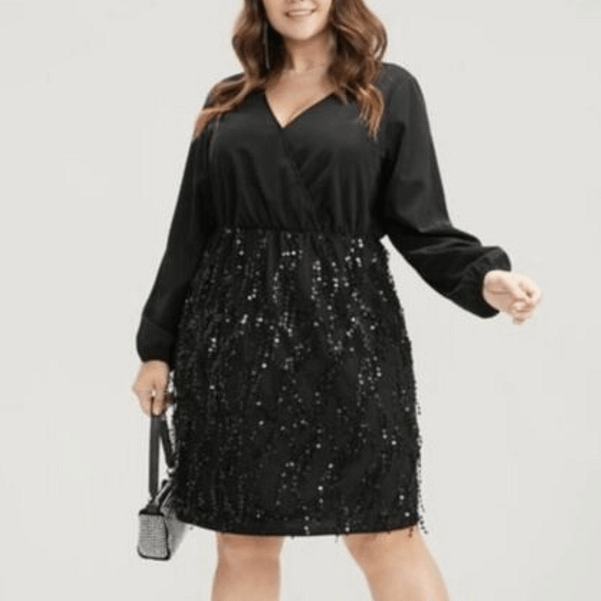 VESTIDO TAHARI TALLA 14