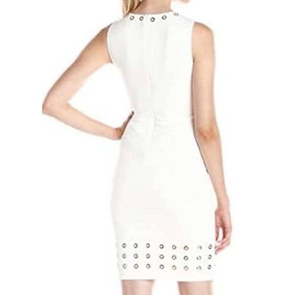 VESTIDO BLANCO CALVIN KLEIN TALLA M - Image 2