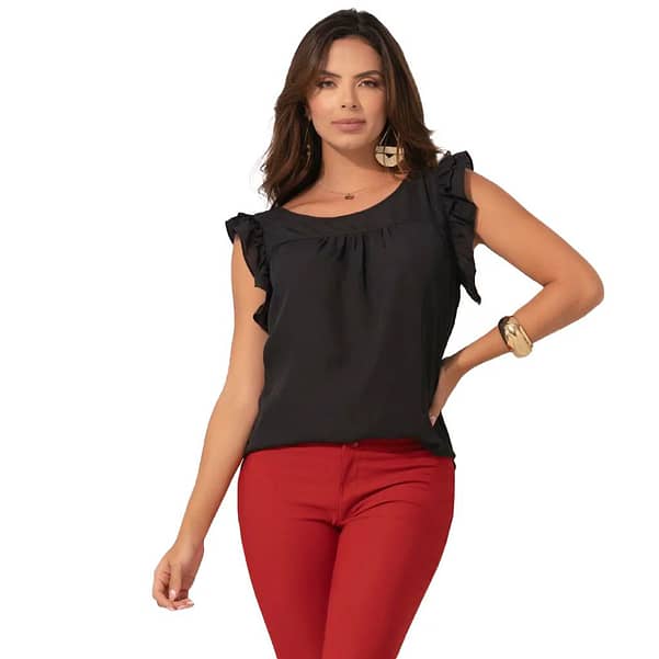 BLUSA MANGA CORTA MOSCHINO TALLA M