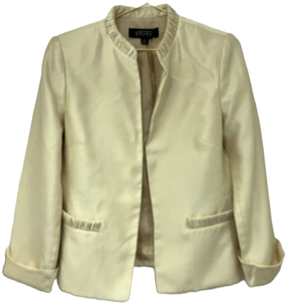 CHAQUETA BEIGE KASPER TALLA 6