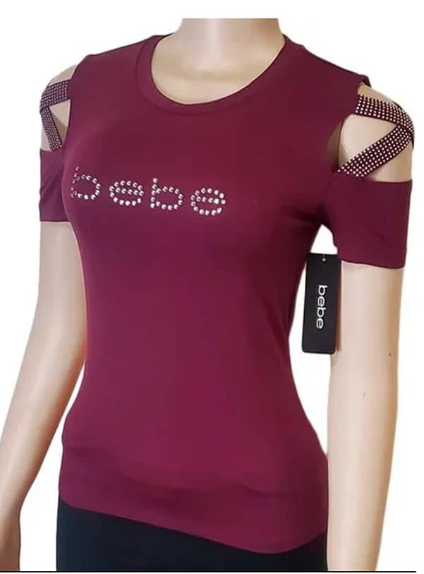 BLUSA GRANATE BEBE TALLA M