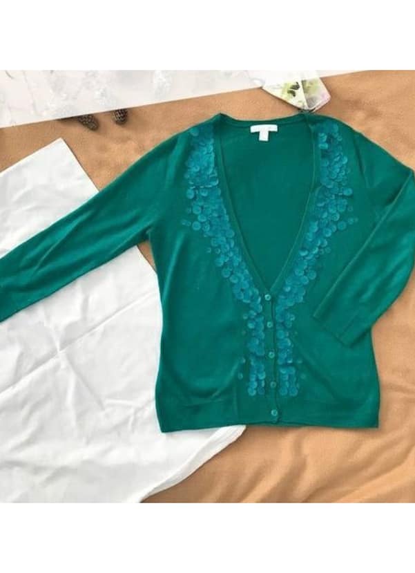 SWEATER VERDE ESMERALDA NY&C TALLA S