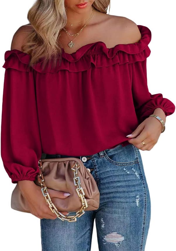 BLUSA VINO VINCE CAMUTO TALLA M