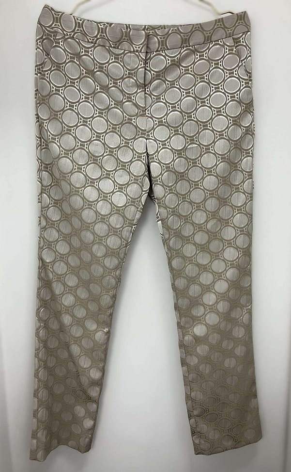 PANTALON LAUNDRY TALLA 6 VERDE BRILLOSO