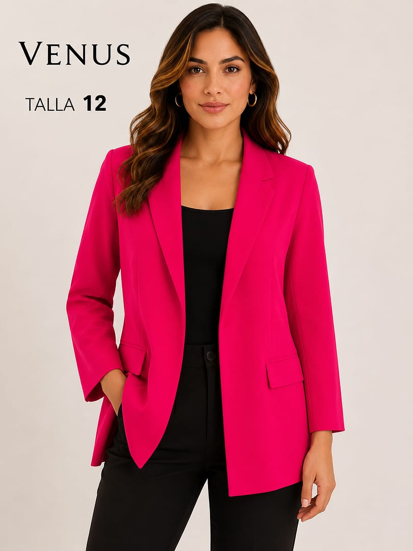 CHAQUETA MARCA VENUS TALLA 12 ELEGANTE