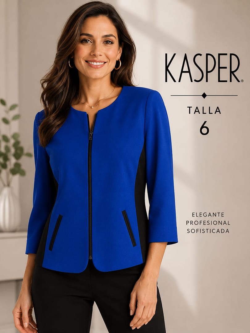 CHAQUETA MARCA KASPER TALLA 6